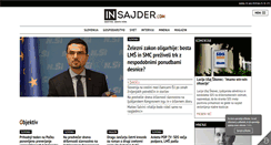 Desktop Screenshot of insajder.com